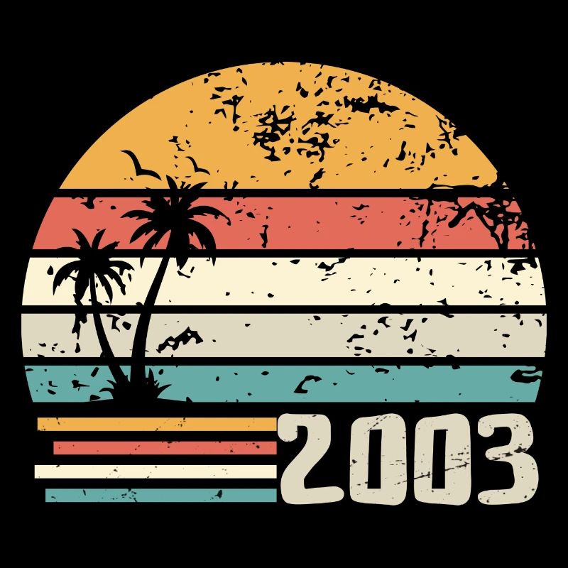 2003 Geburtstagsgeschenk - Made in 2003 Retro 2003
