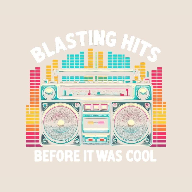 Blasting Hits Before It Was Cool Eighties Boombox