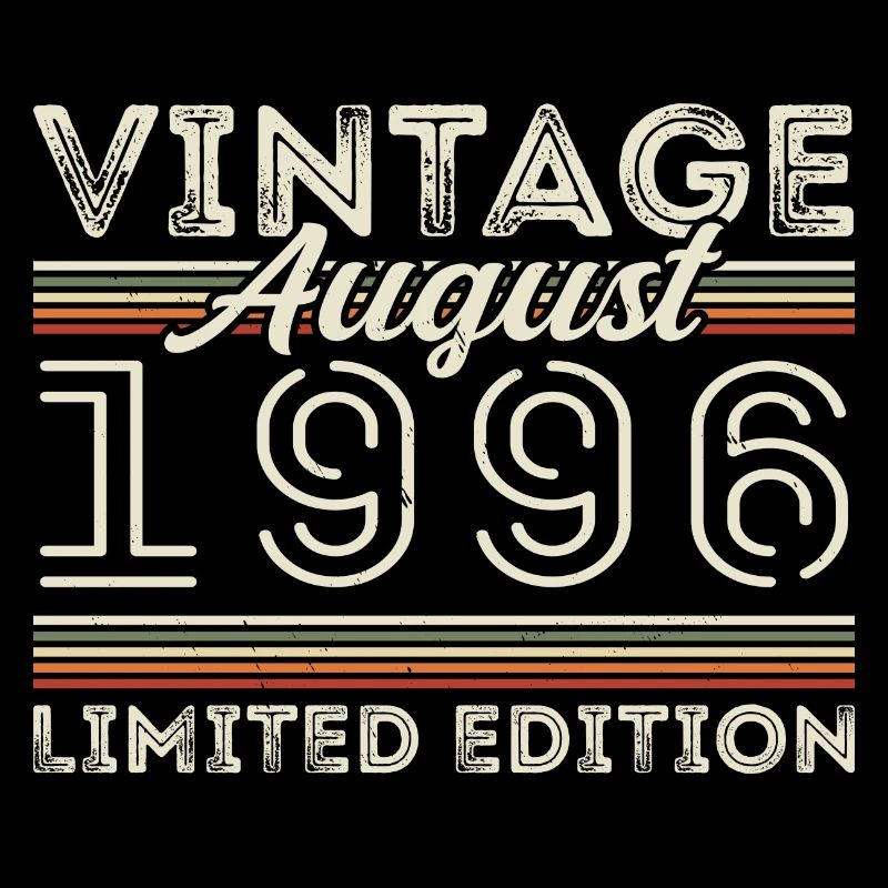 August 1996 Legend since August 1996 Vintage 1996