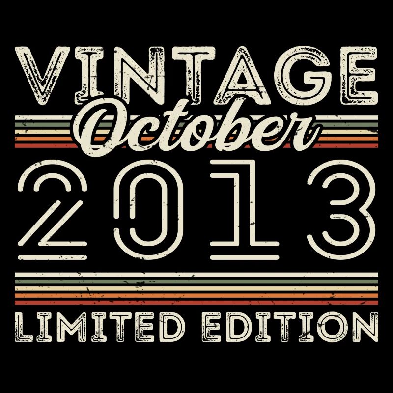 Oktober 2013 Geburtstag October 2013 Birthday Gift