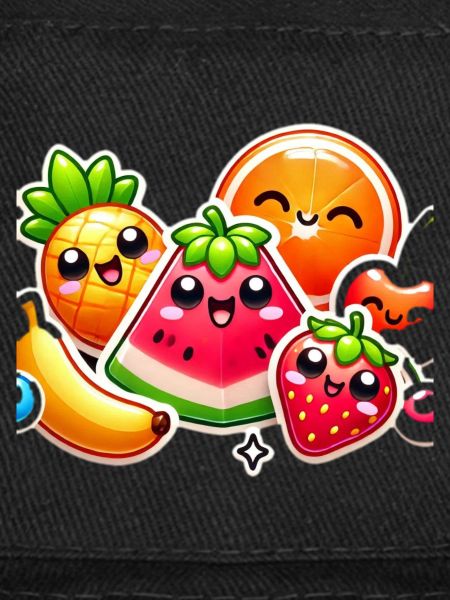 Farbenfroher Obstparty-Stil