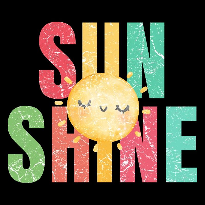 Sun shine retro été vacances