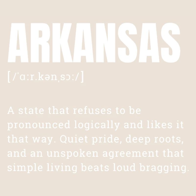 Arkansas Bold State Pride