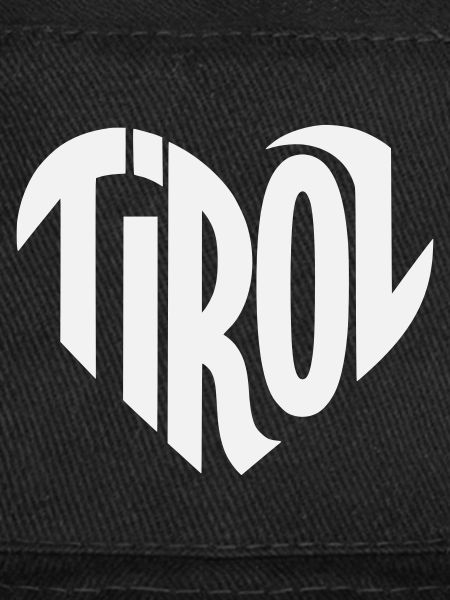 Tirol Heart Typography