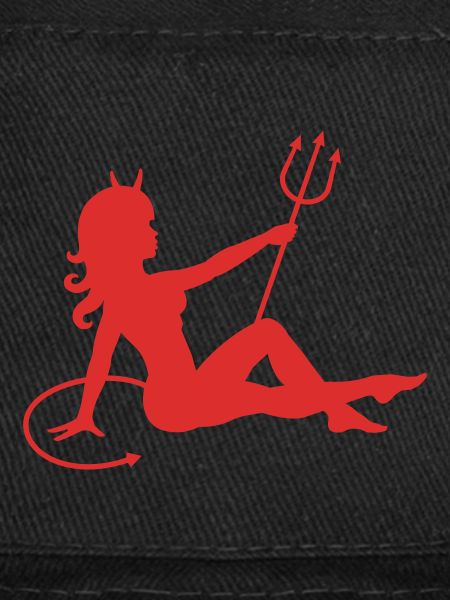 Devil Mudflap Girl