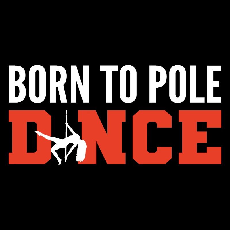 Né Pole Dance Dance Chorégraphe Cadeau