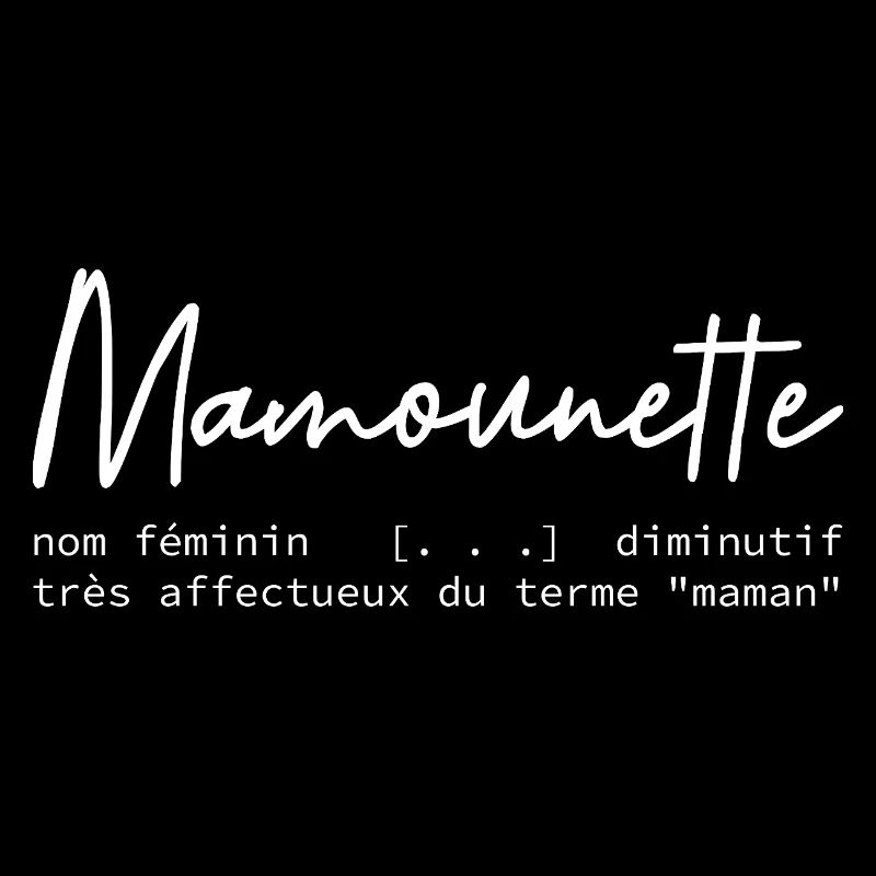 Définition mamounette