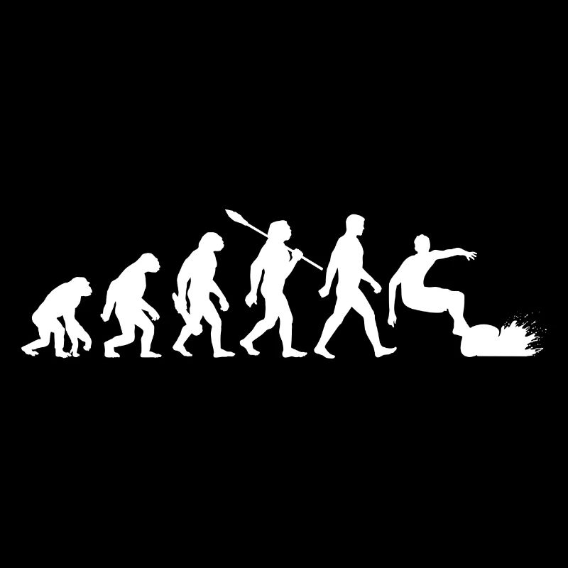 Evolution Surfen - Surfer Surfboard