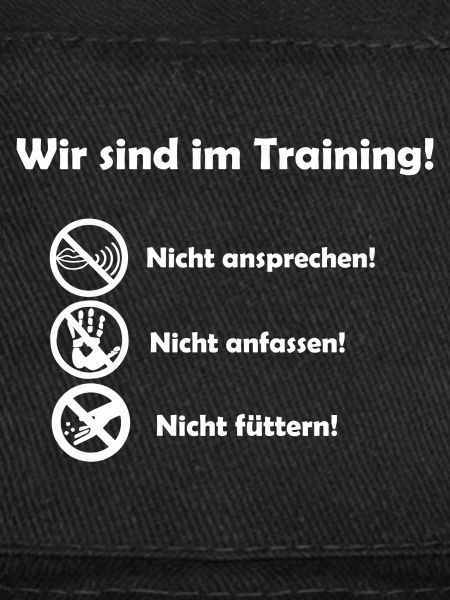 Wir sind im Training!