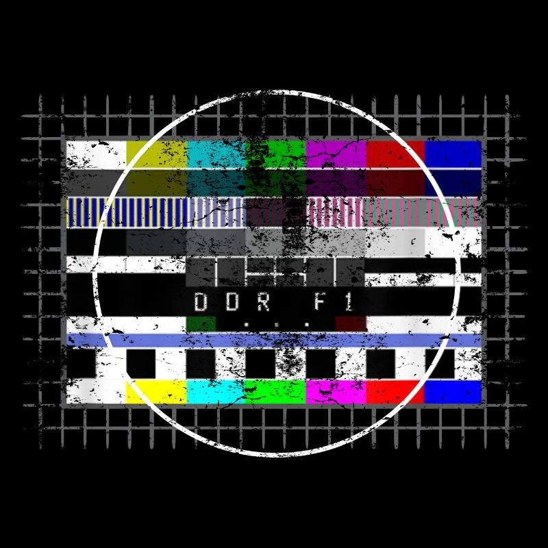 DDR Testbild Color used look - 80s