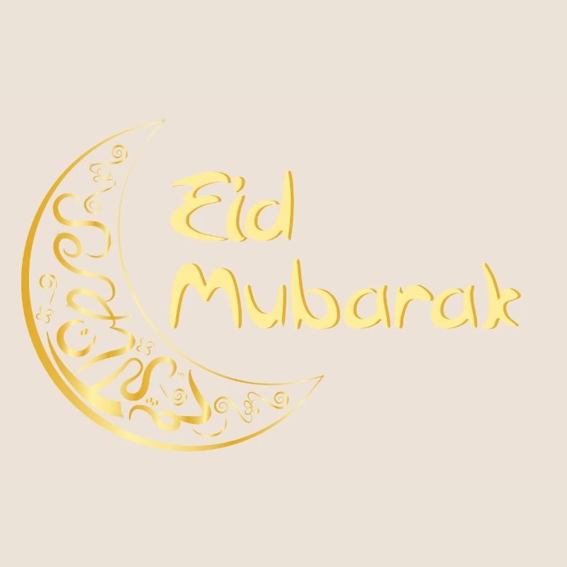 Ramadan Eid Mubarak Breaking the Fast Greeting