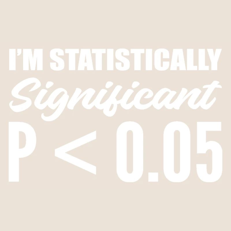 I am statistically significant epidemiologist Gesch
