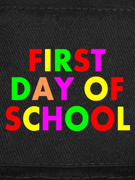 First day of school