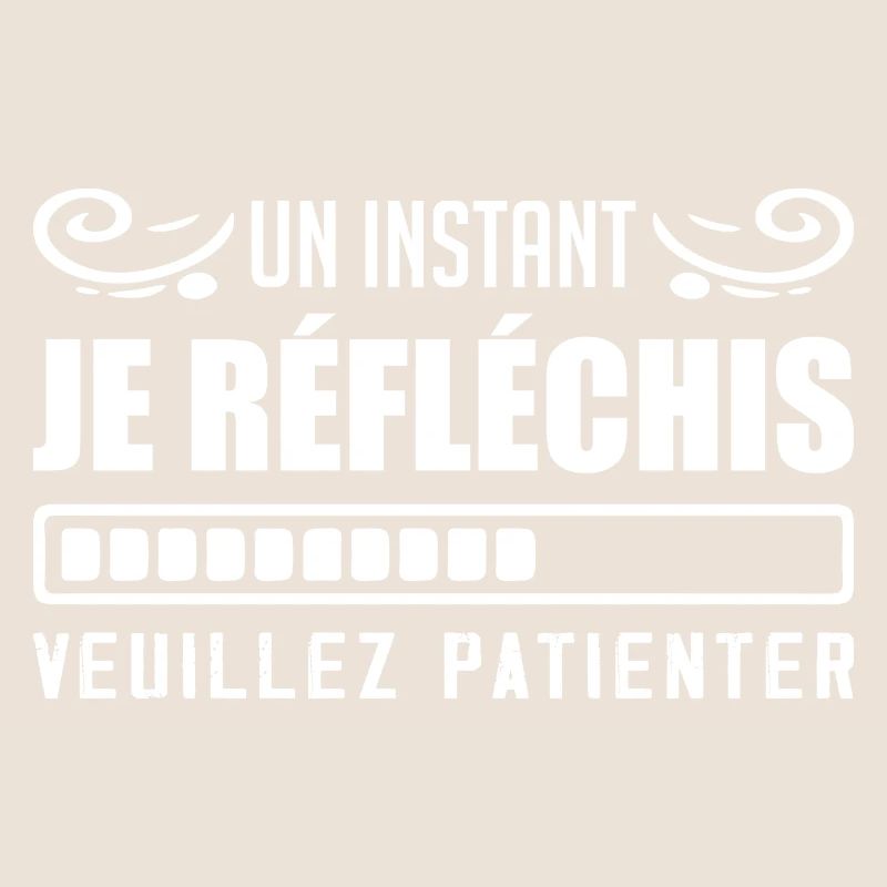 Wait a moment I think, please be patient humor
