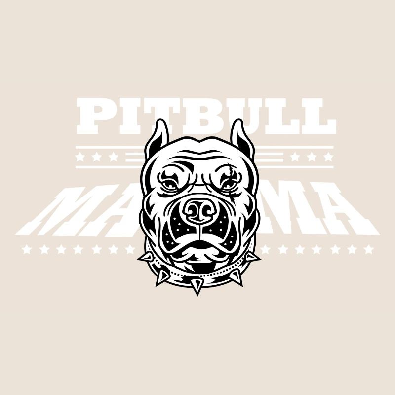 Pitbull Mama Hundemama Gift