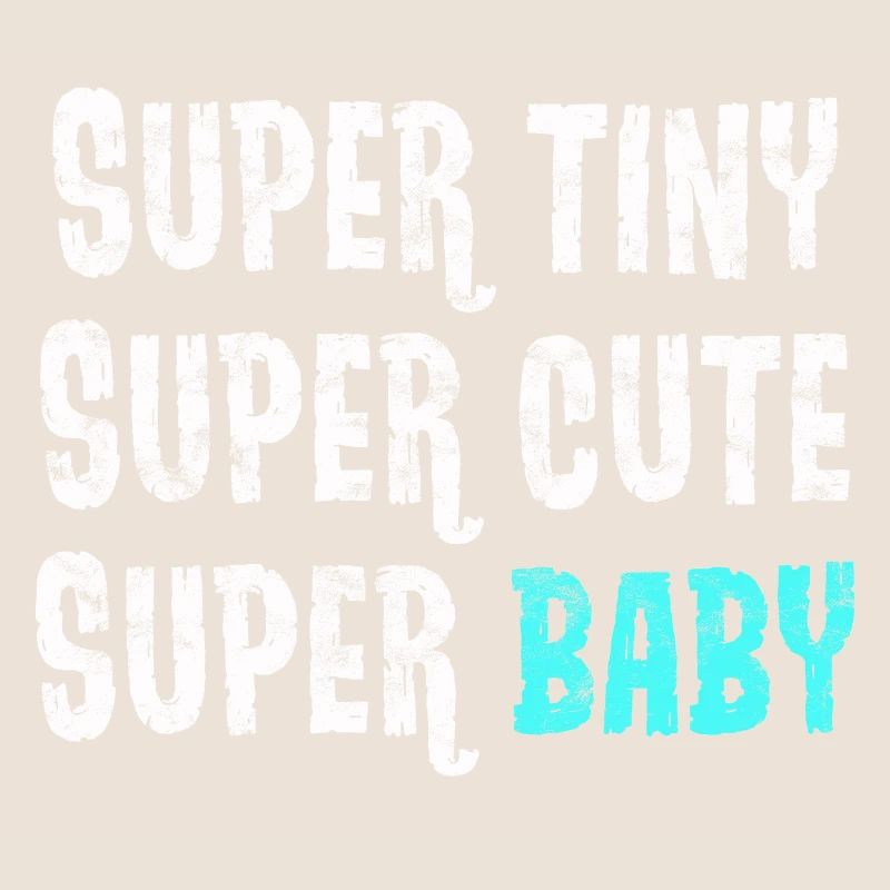 Super petit - super mignon - super bébé - bleu