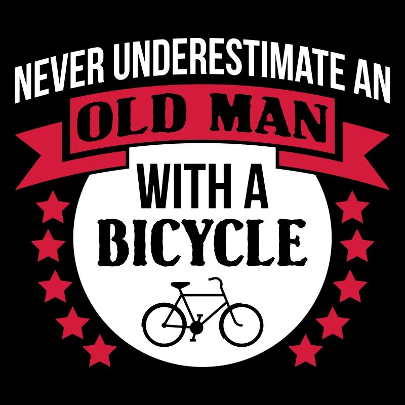 Old Man With A Bicycle