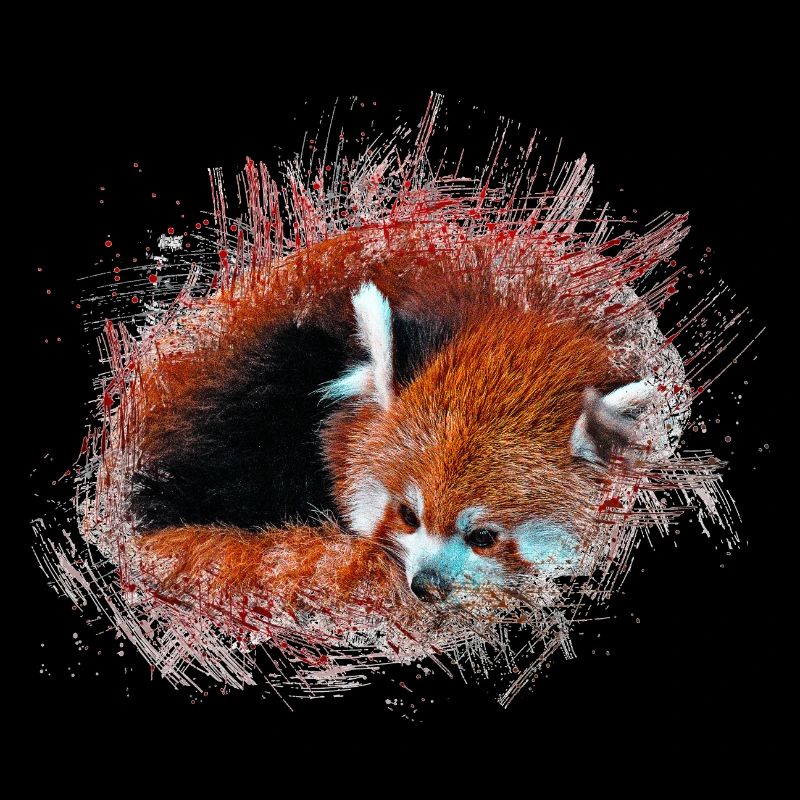 Red panda bear