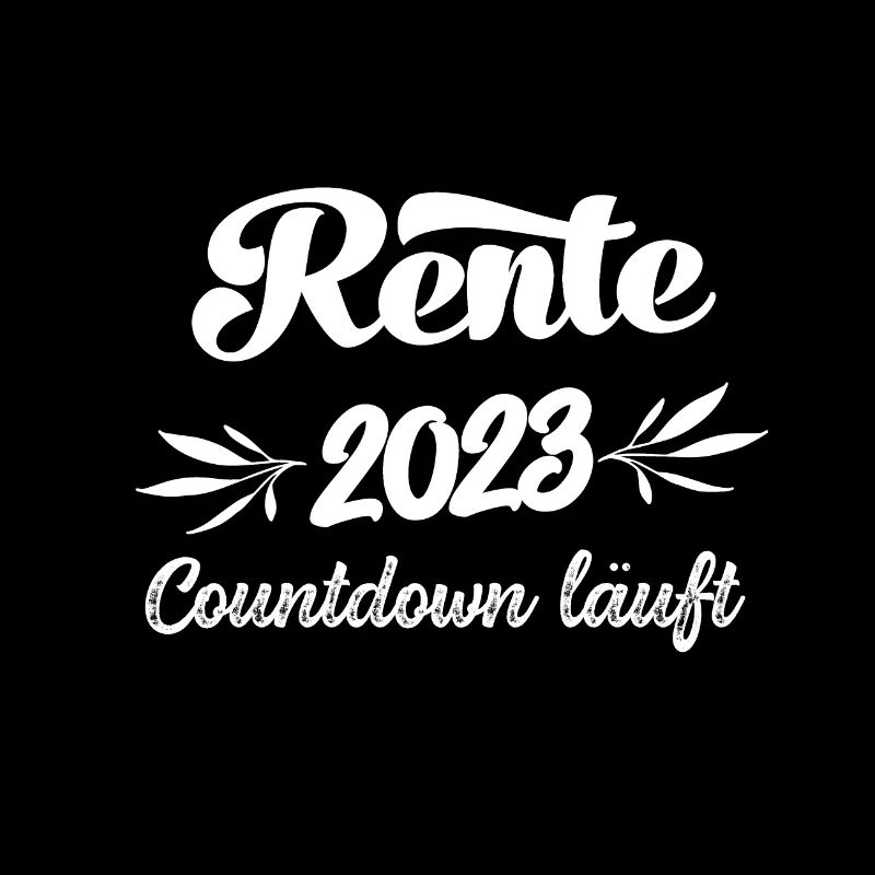 Rentner 2023 Countdown läuft Rente 2023 Ruhestand