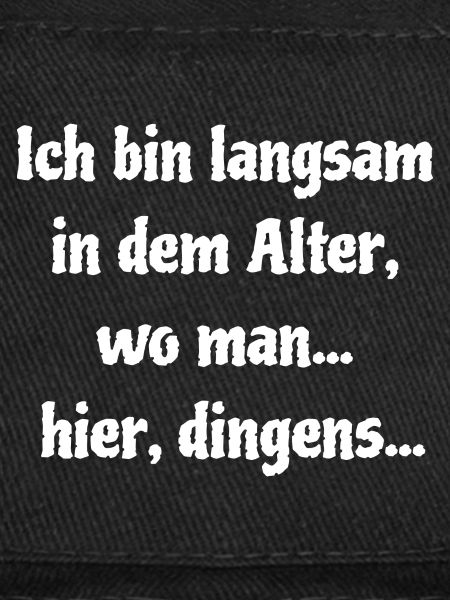 Langsam In Dem Alter