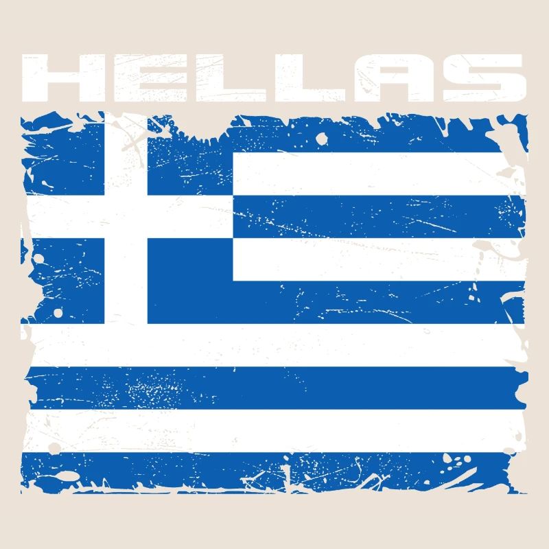 Grèce Drapeau Hellas