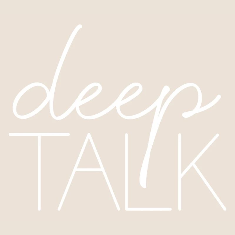 deep talk smalltalk saying font conversation
