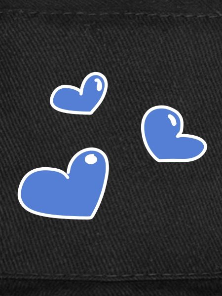 coeurs bleus