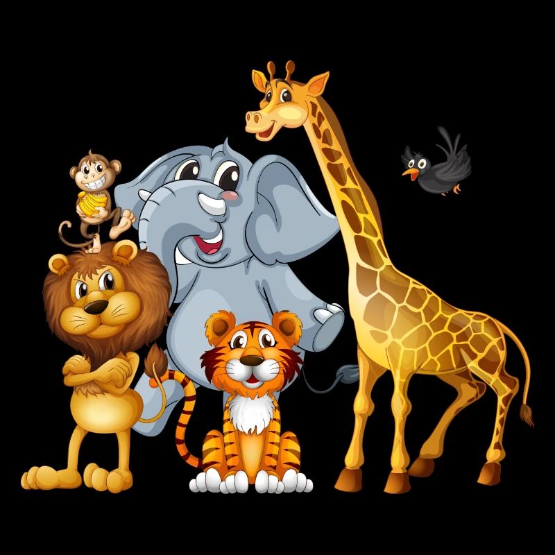 Tiere Design für einen Tierliebhaber oder ein Kind