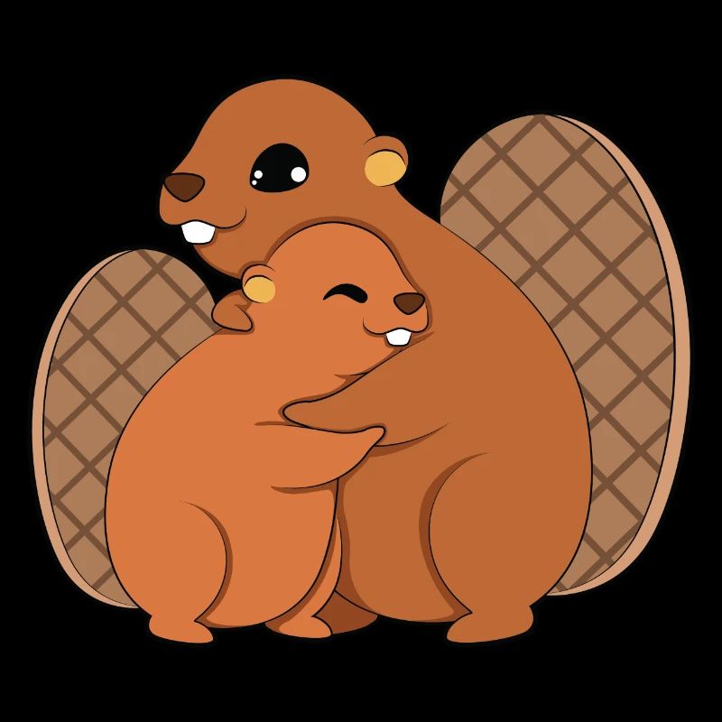 Beaver Hugging