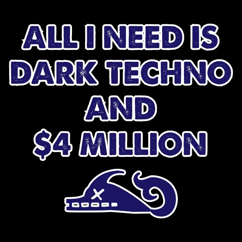 Dark Techno | All I Need Is Dark Techno And 4 Mill