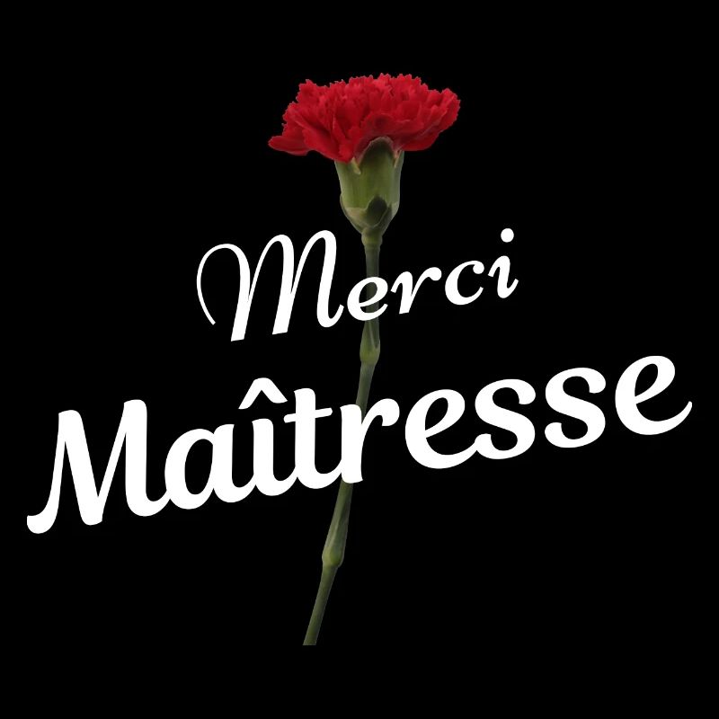 Merci maîtresse cadeau reconnaissance institutrice