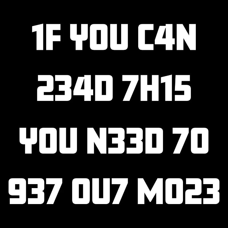 leetspeak leet lu joueur crypté 1337