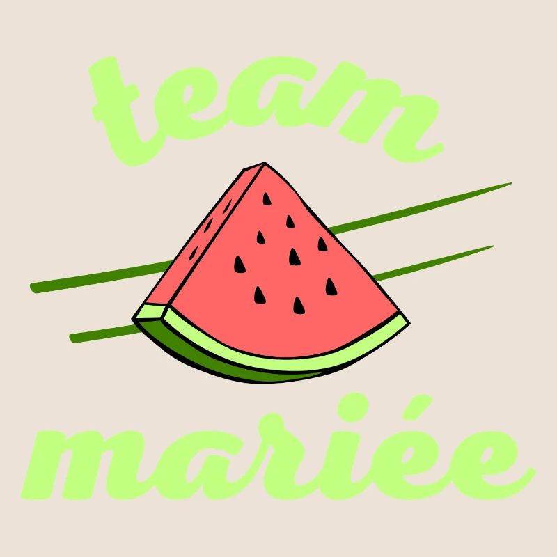 EVJF pastèque été Team mariée