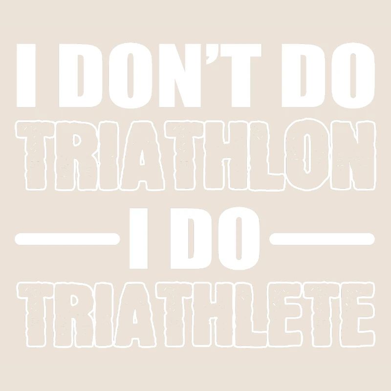 Ich mache Triathlet Athlet Gift