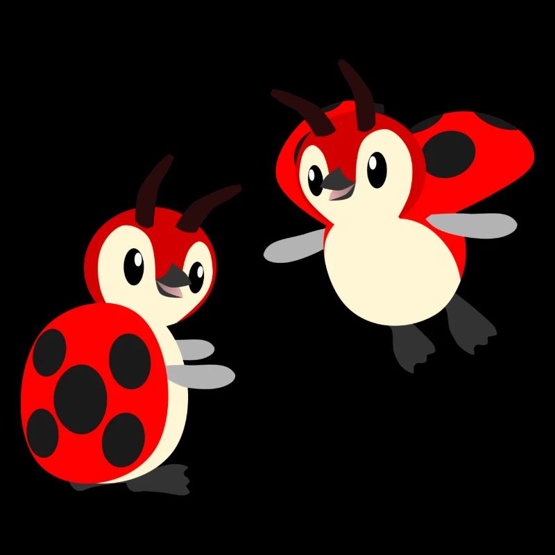 Marienkäferpinguine