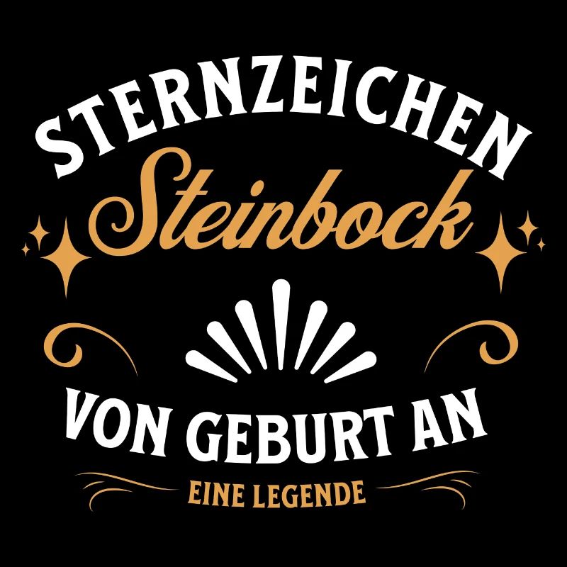 Sternzeichen Geschenke Steinbock Spruch