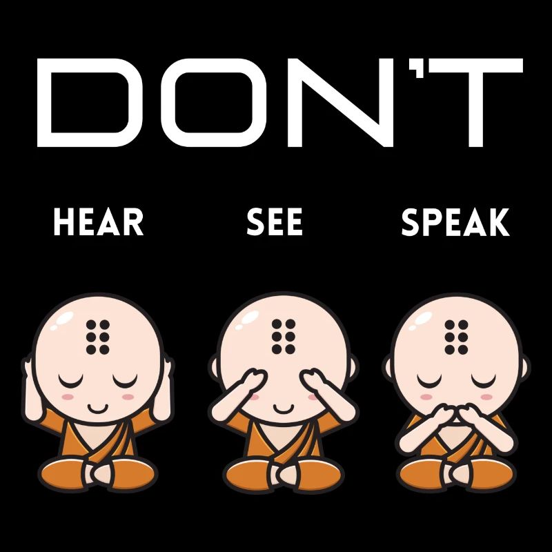 Don’t hear see speak Junge