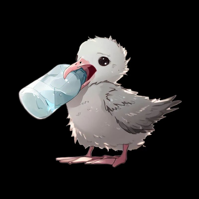 Albatross Chick Plastic Pollution