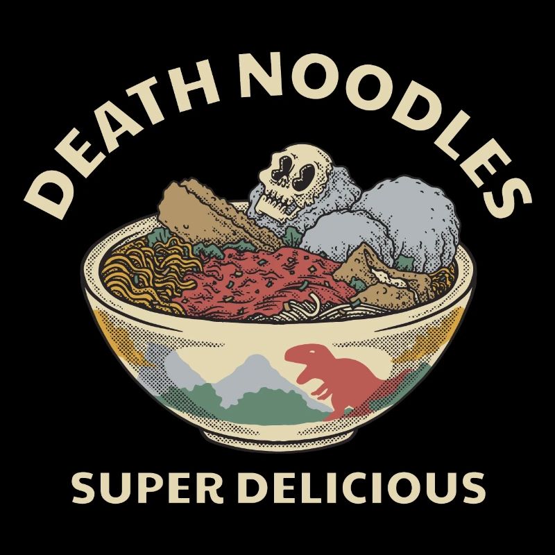 Nudeln des Todes Fleischbällchen