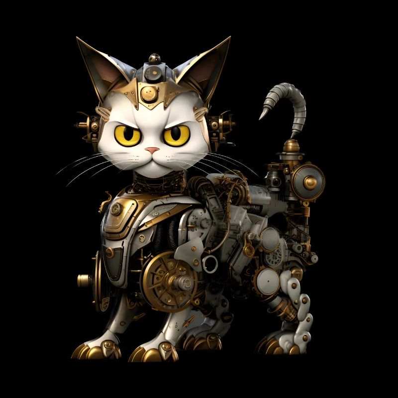 Steampunk Katze