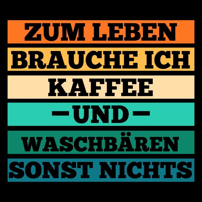 Kaffee Waschbär