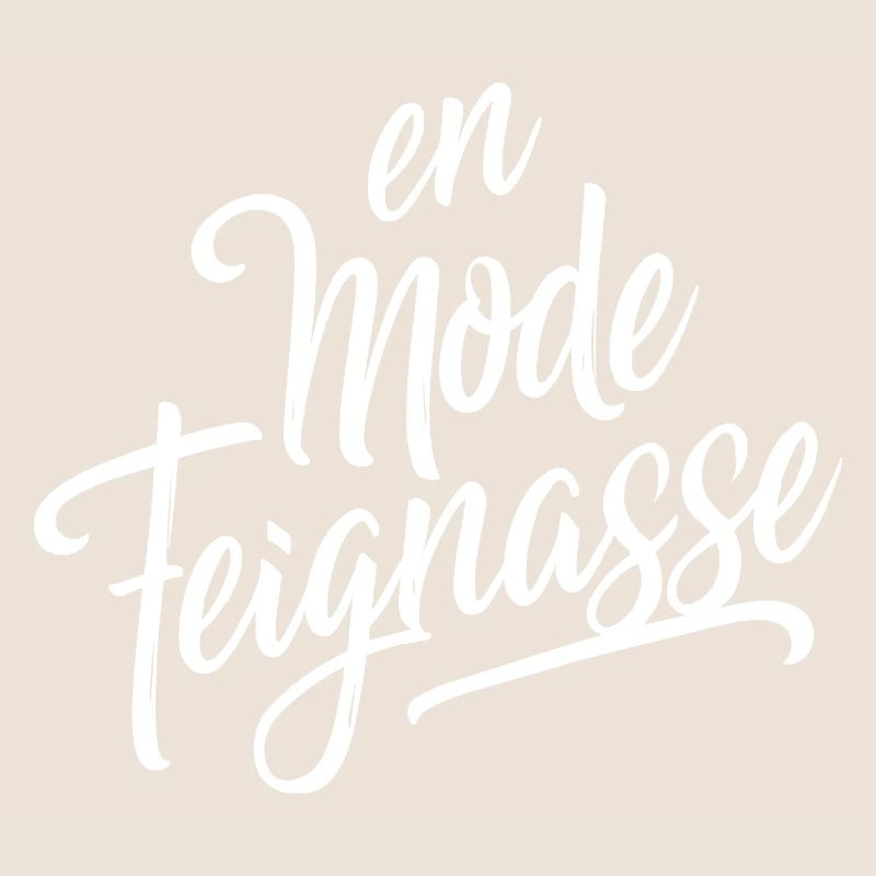 En mode feignasse