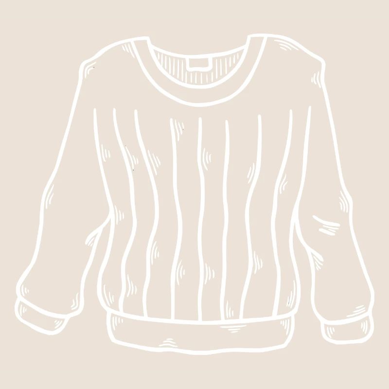 Pullover ausgeleihert