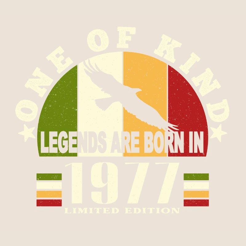 Legend Born 1977 anniversaire 47 ans