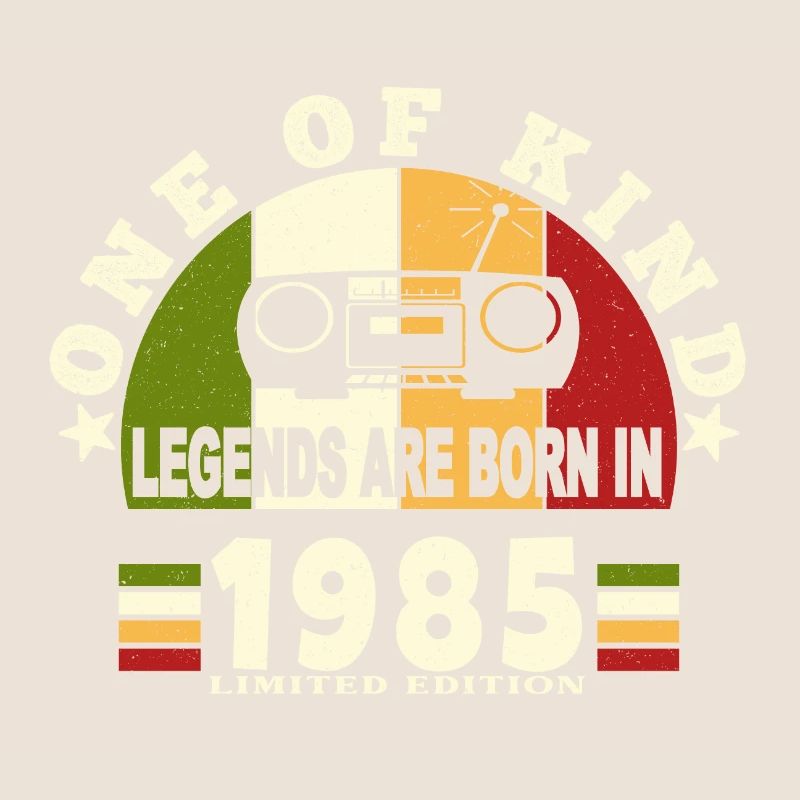1985 Naissance de légende 1985 né en 1985 annivers