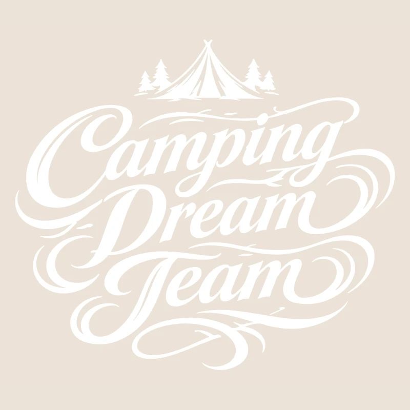 Équipe de rêve du camping