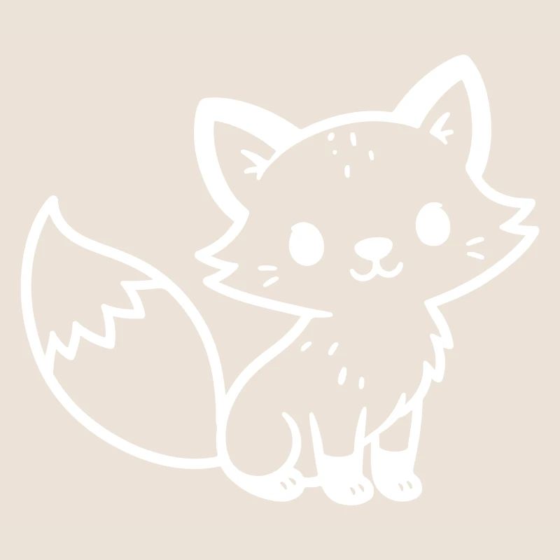 Fuchs Niedlich Comic