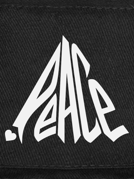 Peace Graffiti Heart Lettering