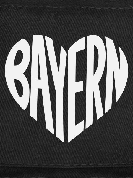 Bavaria Heart Typography