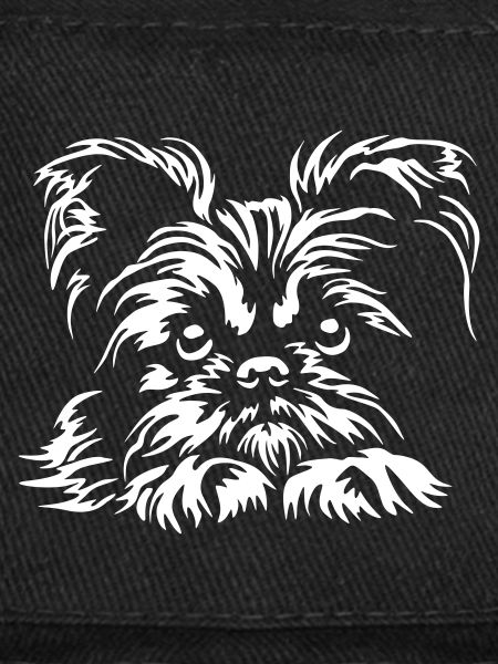 Brussels Griffon Head "Black Edition"
